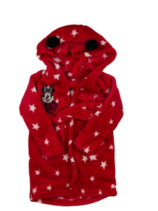Červený župan Minnie Disney George