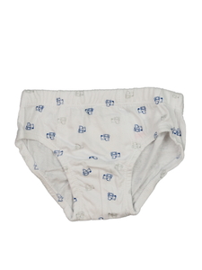 Nové bílé slipy s bagry Zara