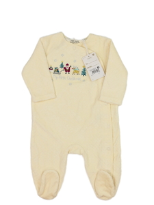 Nový krémový vánoční overal Next