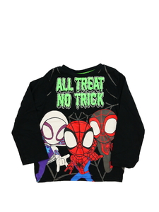 Černé stylové halloween triko Marvel George