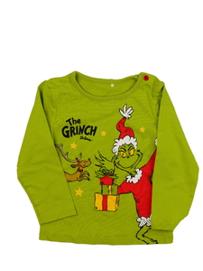 Zelené vánoční triko Grinch Tu