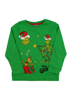 Zelené vánoční triko Grinch 