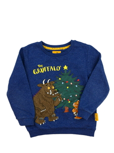 Modrá vánoční mikina Gruffalo Tu 