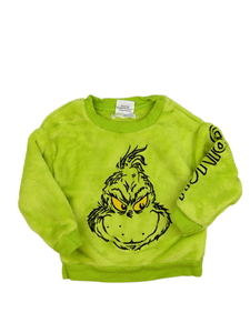 Zelená vánoční mikina Grinch 