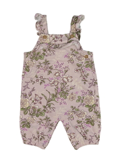 Světle fialový květinový overal Tu