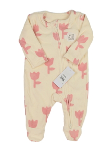 Nový krémový overal s tulipány George