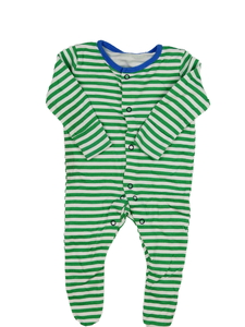 Pruhovaný overal zeleno-bílý George