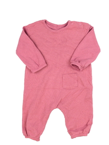 Růžový overal George