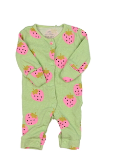 Zelený overal s jahodami Next