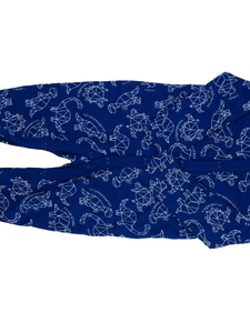 Tmavě modrý overal s dinosaury Tu 