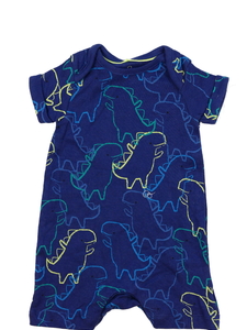 Tmavě modrý dinosauří overal Mothercare