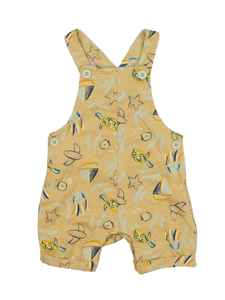 Hnědý overal s mořskými tvory Mothercare