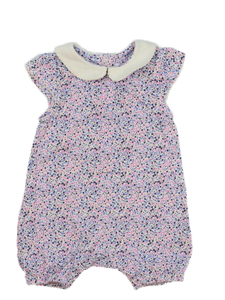 Květinový overal s límečkem Mothercare