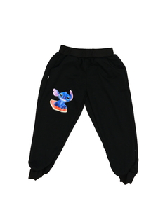 Černé tepláky Stitch