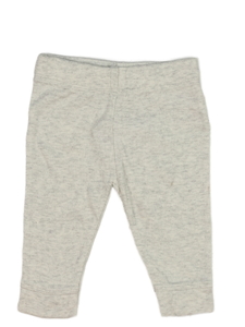 Světle šedé melírované legíny 