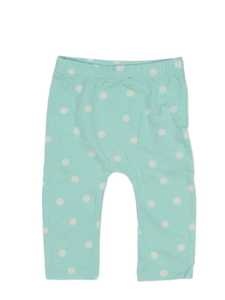 Mentolové legíny s kolečky 