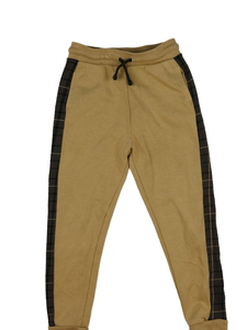 Hnědé tepláky s tmavými bočními pruhy George