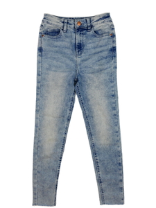 Světle modré skinny rifle George