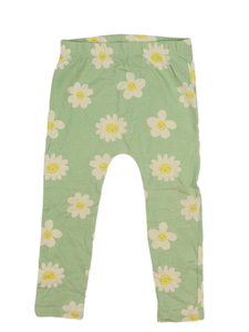 Zelené květinové legíny George