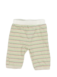 Pruhované světlé legíny 