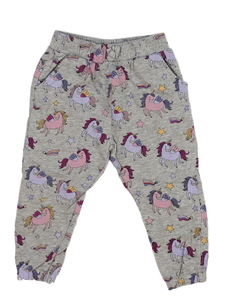 Šedé tepláčky s jednorožci Tu 