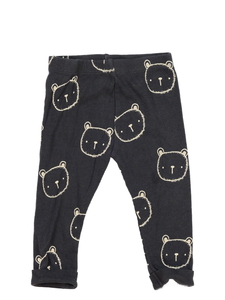 Šedé legíny s medvědem F&F