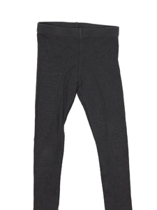 Tmavě šedé žebrované legíny F&F