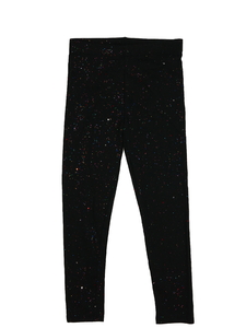 Černé legíny s lesklými detaily George