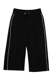 Černé zvonové tepláky River Island 