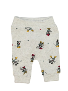 Šedé melírované legíny Mickey Disney Primark 