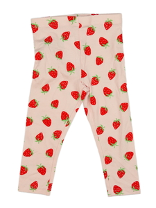 Růžové legíny s jahodami Primark 