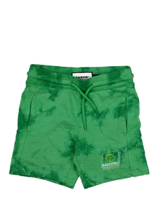 Zelené melírované kraťasy 