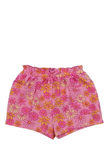 Růžové letní květinové kraťasy Primark 