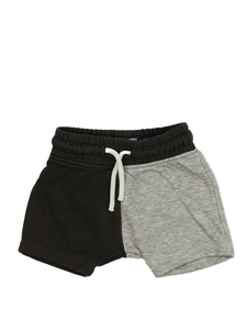 Dvoubarevné teplákové kraťasy  Next