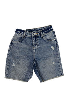 Modré riflové kraťasy Next