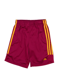 Červené sportovní kraťasy Adidas