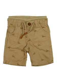 Hnědé dinosauří kraťasy Mothercare