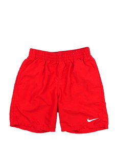 Červené plážové kraťasy Nike 