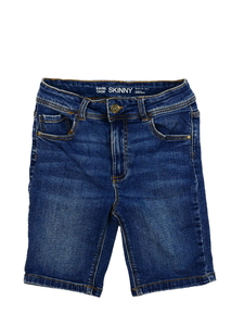 Modré riflové kraťasy skinny Primark 