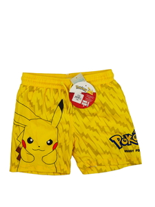 Nové žluté plážové kraťasy Pokémon Primark 