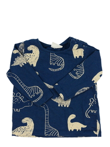Modré triko s dinosaury Next
