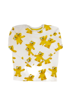 Bílé triko s medvědy George