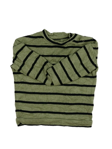 Zelené triko s černými pruhy George