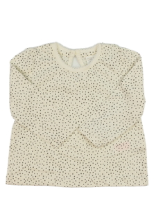 Krémové triko s puntíky F&F