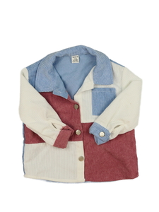 Vícebarevná teplejší košile 