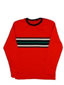 Oranžové triko s pruhy Next