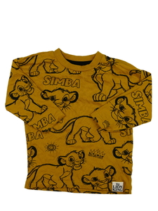 Hnědé triko Lví Král Disney Next