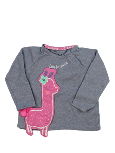 Modré triko s lamou F&F