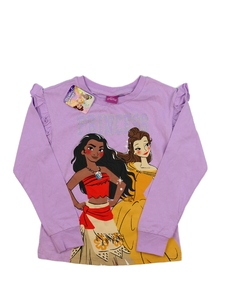 Nové růžové triko s volánky a princeznami Disney 