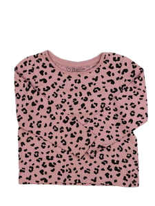 Růžové vzorované triko Primark 